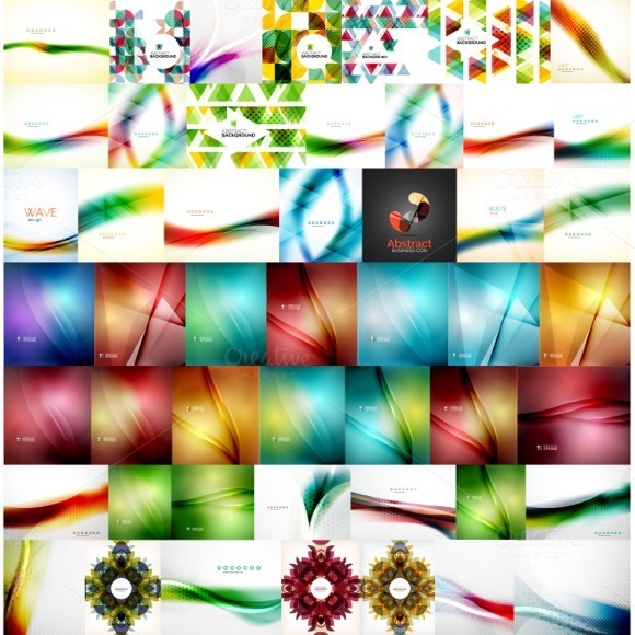 Large Set Of Geometric Backgrounds Large Set Of Geometric Backgrounds