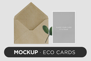 Mockup · Eco Cards