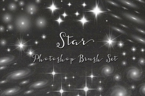 brush star light photoshop