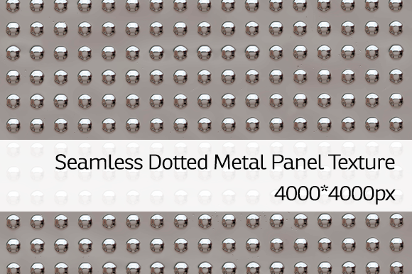 Seamless Dotted Metal Panel Texture Seamless Dotted Metal Panel Texture