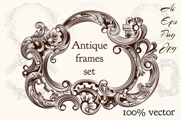 Set Of Vector Frames Set Of Vector Frames