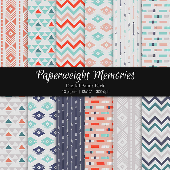 Patterned Paper Happy Nomad Patterned Paper Happy Nomad