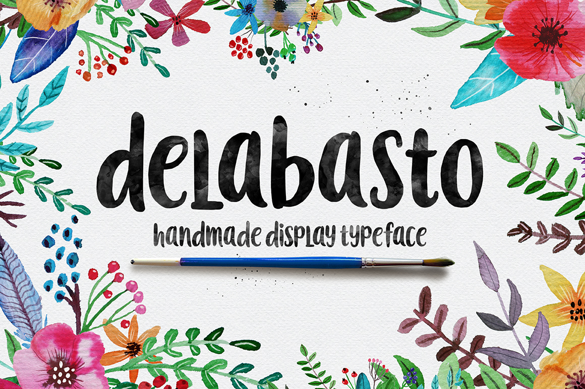 Free Delabasto Typeface Script Fonts