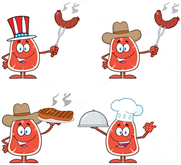 Steak Character Collection 2 Steak Character Collection 2