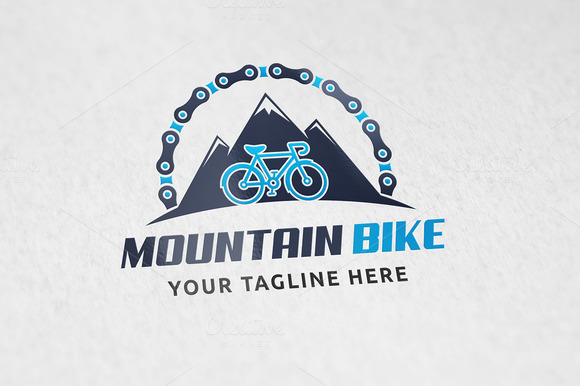 Mountain Biking Logo Template Mountain Biking Logo Template