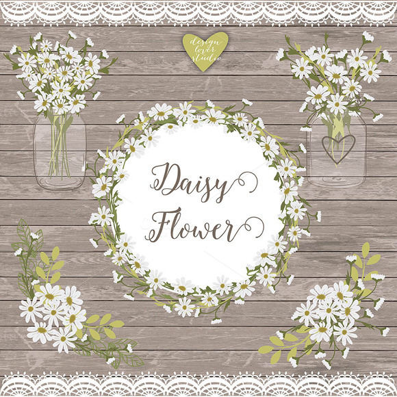Vector Daisy Flowers Cliparts Vector Daisy Flowers Cliparts