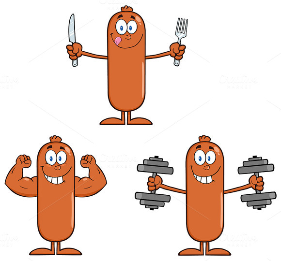 Sausage Character Collection 5 Sausage Character Collection 5