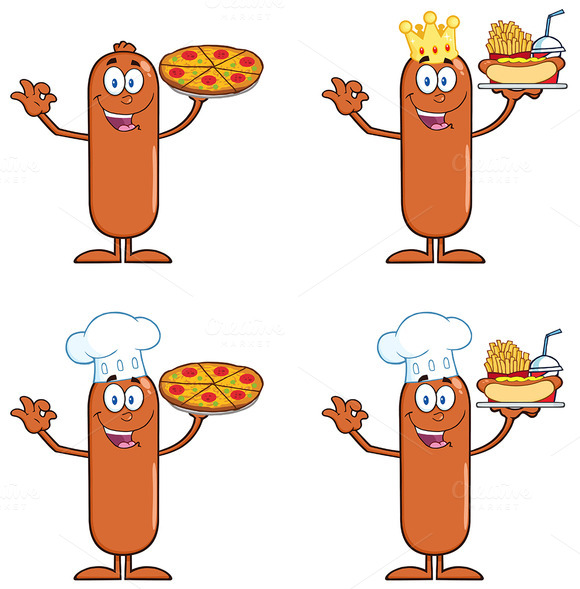 Sausage Character Collection 4 Sausage Character Collection 4