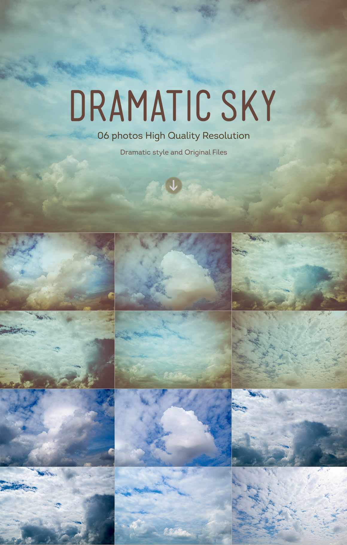 Dramatic Sky ~ Textures on Creative Market