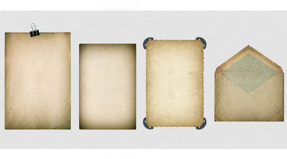 50% Old Paper Sheets PSD With Layers 50% Old Paper Sheets PSD With Layers