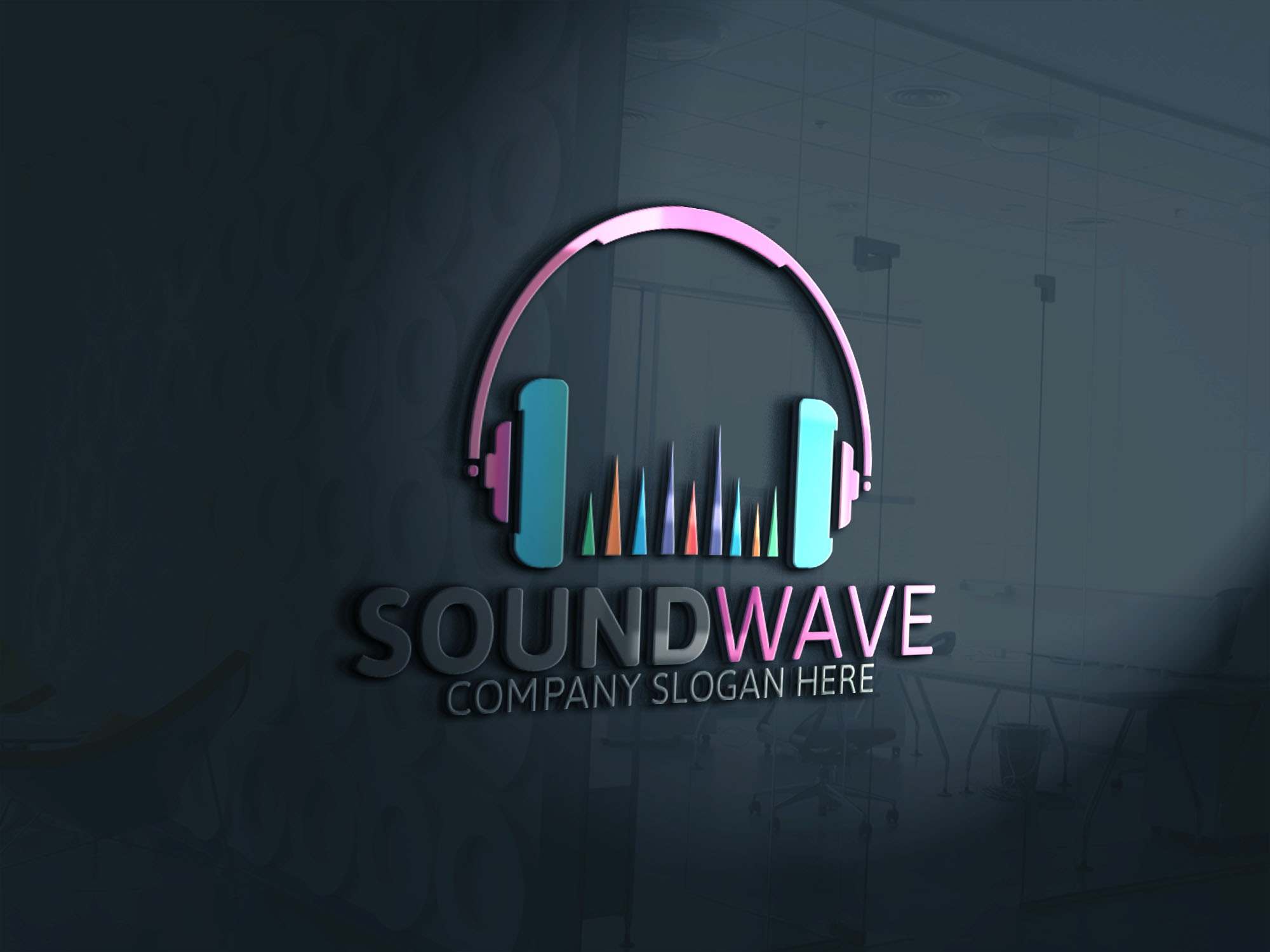 Sound Wave Logo ~ Logo Templates on Creative Market