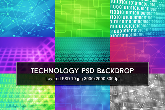 Technology PSD Background Technology PSD Background