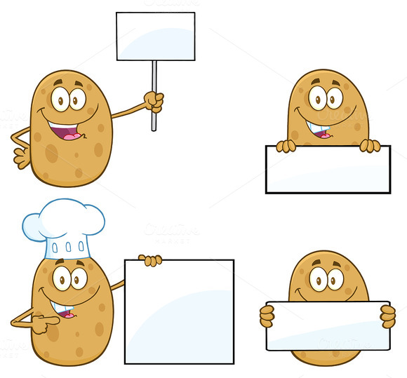Potato Character Collection 3 Potato Character Collection 3