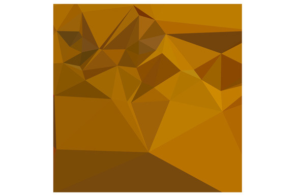 Curry Yellow Abstract Low Polygon Ba Curry Yellow Abstract Low Polygon Ba