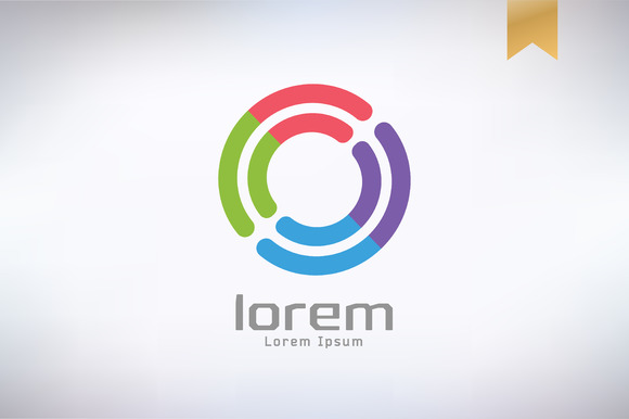 Ring Round Abstract Logo Template Ring Round Abstract Logo Template