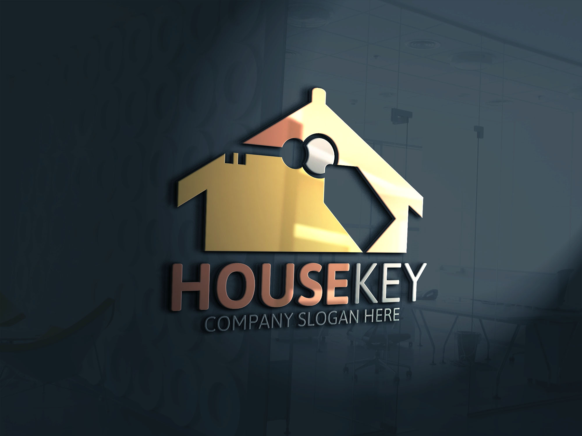 House Key Logo Logo Templates on Creative Market