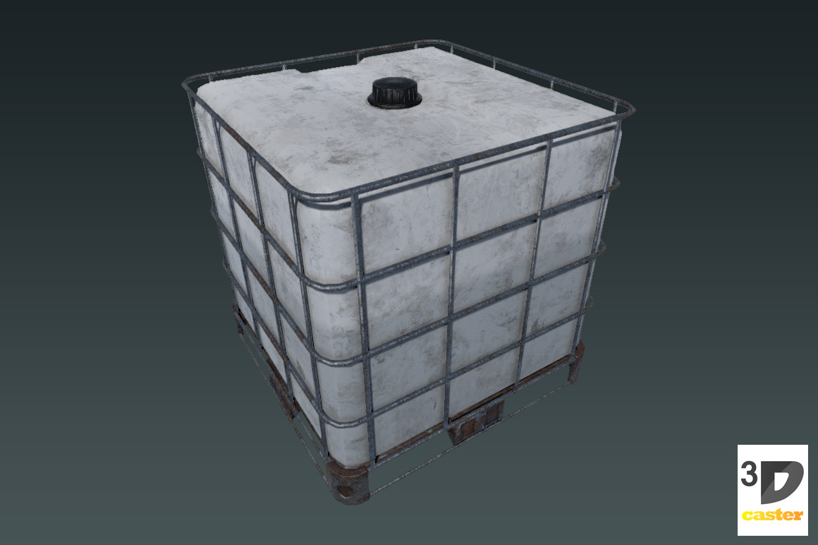 cube shaped water tank max force