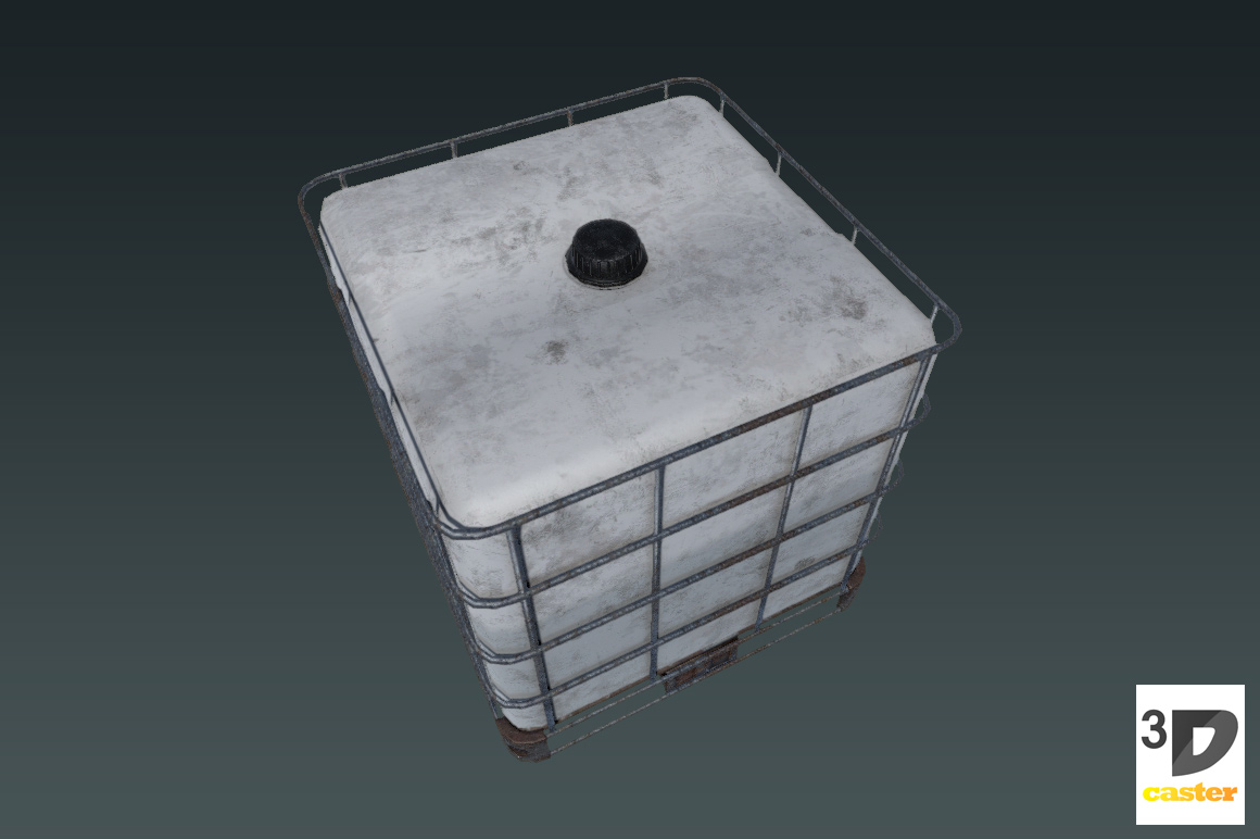 cube shaped water tank max force