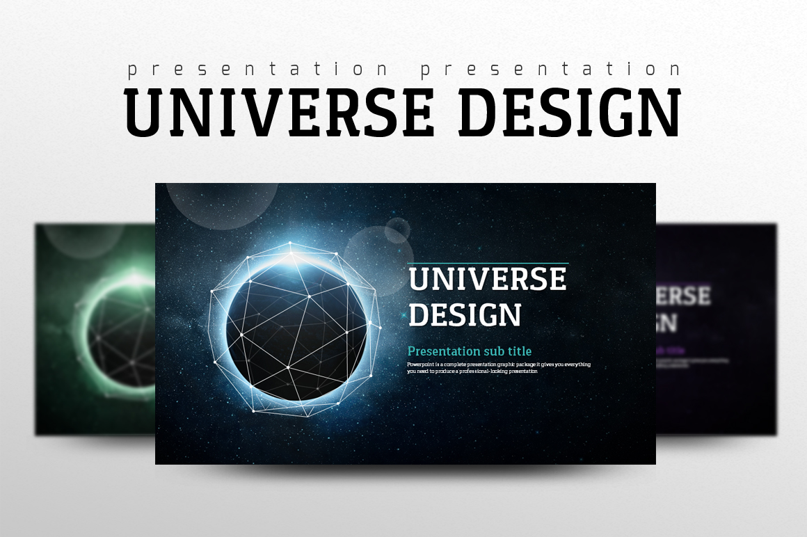 Universe Design Presentation Templates on Creative Market