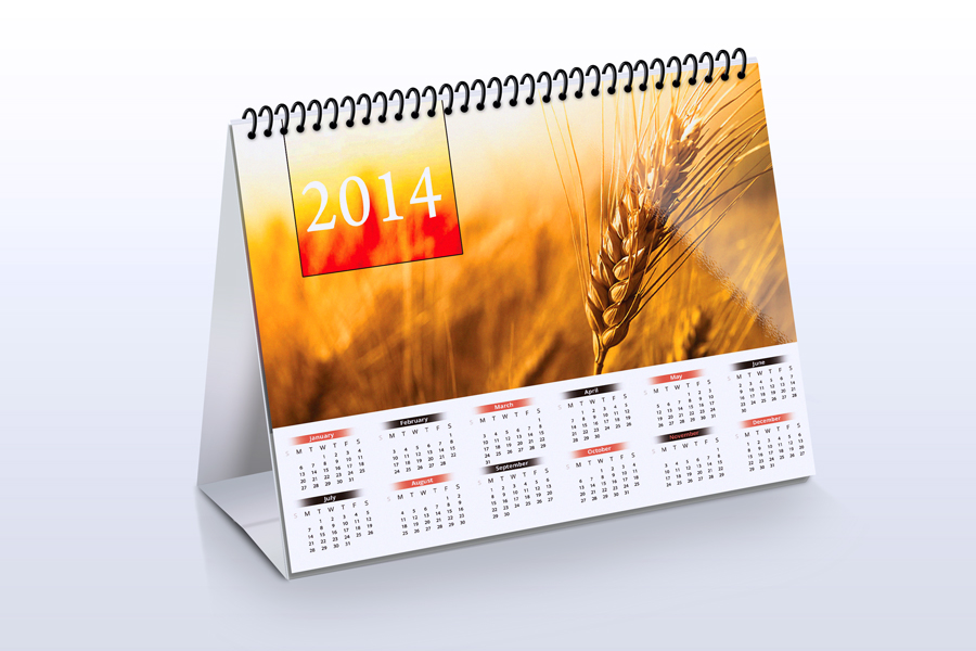 Download Desk Calendar Mock-up ~ Product Mockups on Creative Market