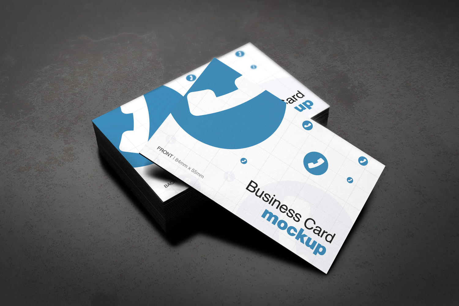 Download European Size Business Card Mockup ~ Product Mockups on Creative Market