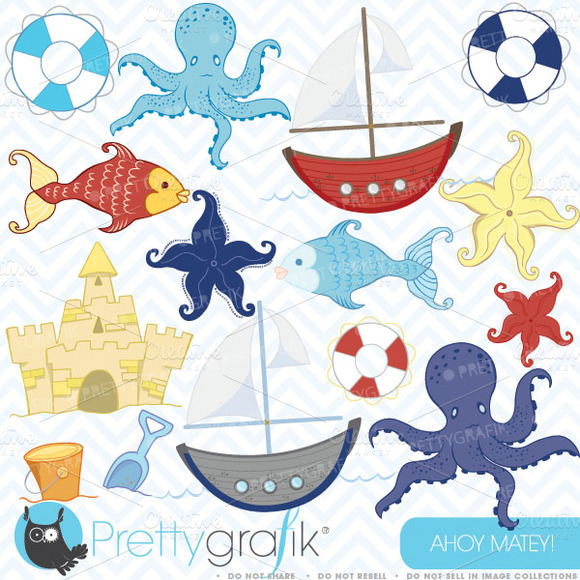 Beach Clipart Commercial Use