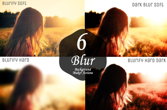 Blurred Background Maker Actions ~ Actions on Creative Market