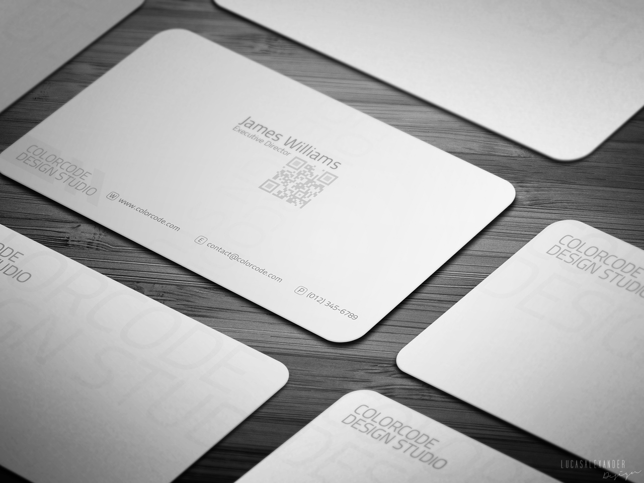 White Dream Business Card ~ Business Card Templates on Creative Market