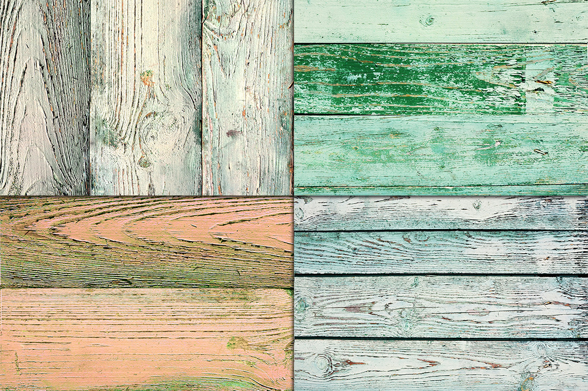 10 Painted Wood textures ~ Textures on Creative Market