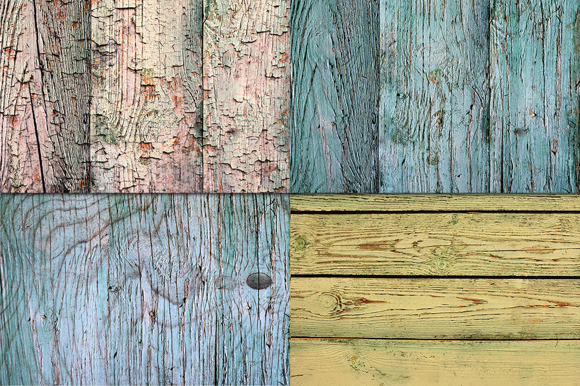 Distressed Wood Texture Set ~ Textures On Creative Market