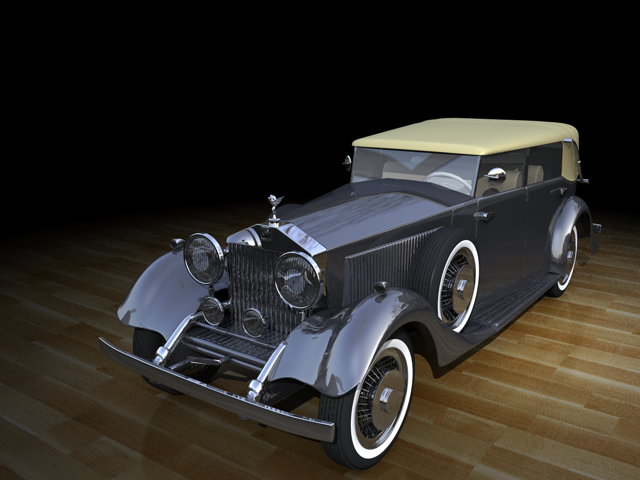 Rolls Royce Phantom II 1934 ~ Graphics on Creative Market