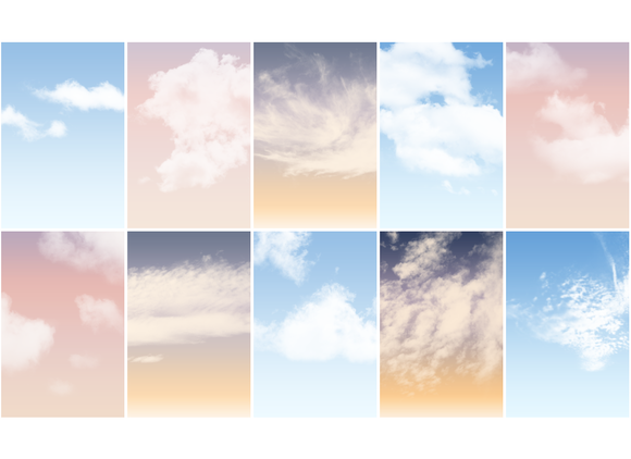 Cloud Brushes And Sky Actions Cloud Brushes And Sky Actions