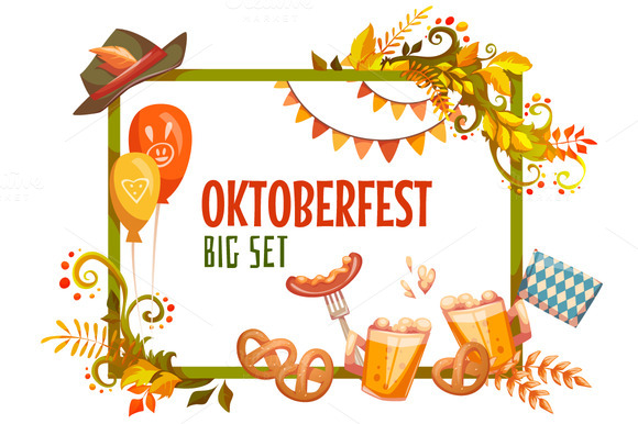 Oktoberfest Clip Art Borders