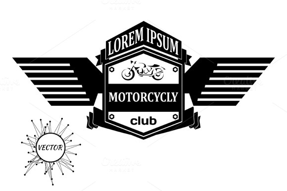 Logo With Motorcycle