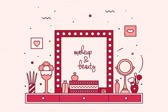 Modern Designer Makeup Table Vanity Modern Designer Makeup Table Vanity