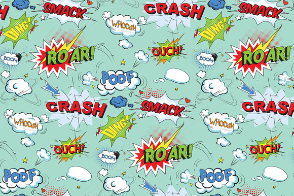 Comic Black Speech Bubbles Comic Black Speech Bubbles
