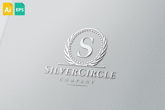 Silver Circle Logo ~ Logo Templates on Creative Market