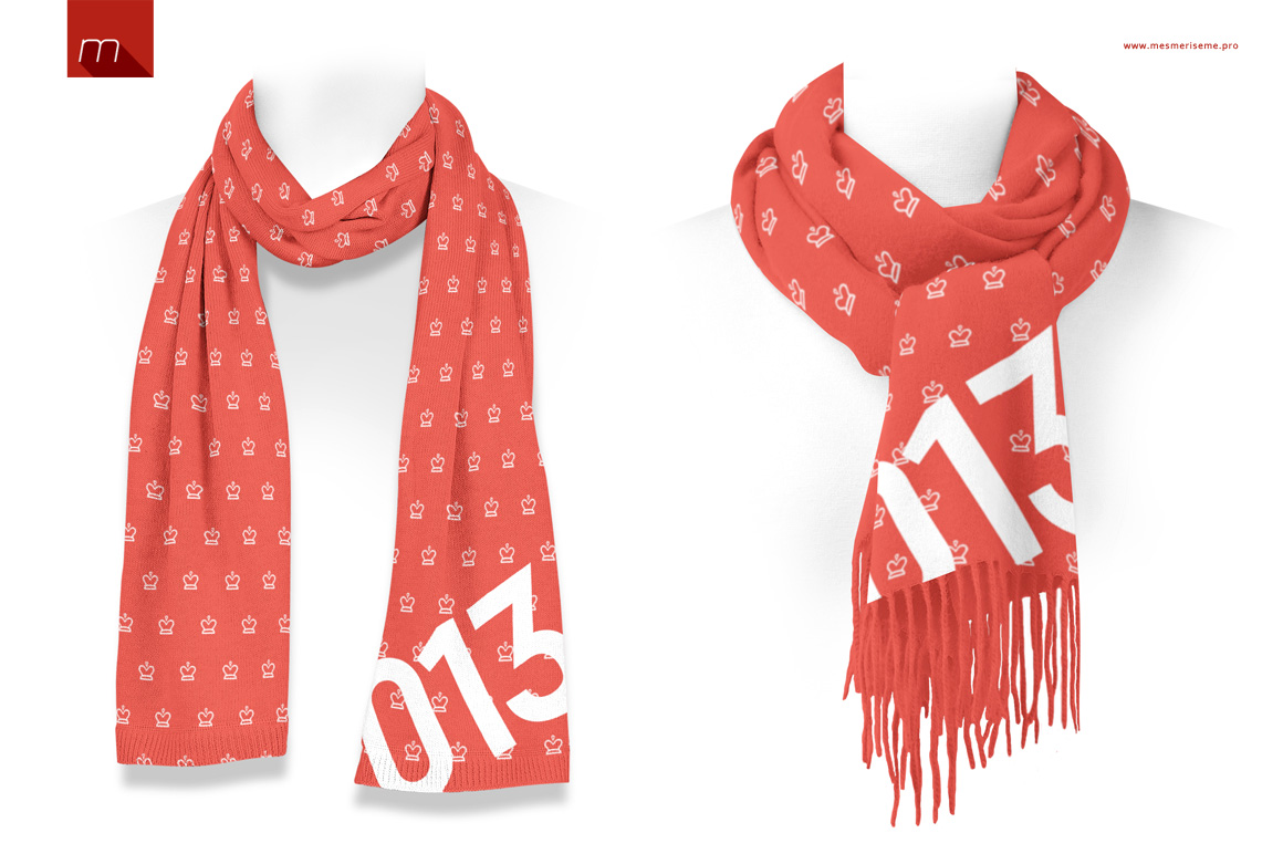 Download 12different views of Scarves Mock-up ~ Product Mockups on Creative Market