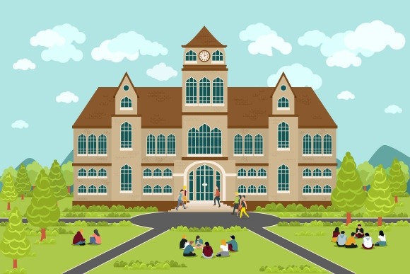 University Or College Building University Or College Building