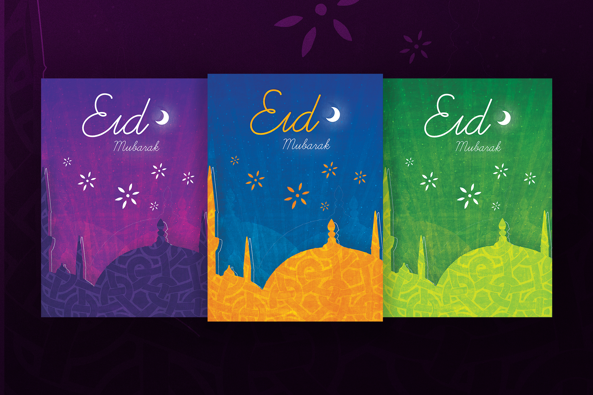 Luxury 15 Eid Card Sample