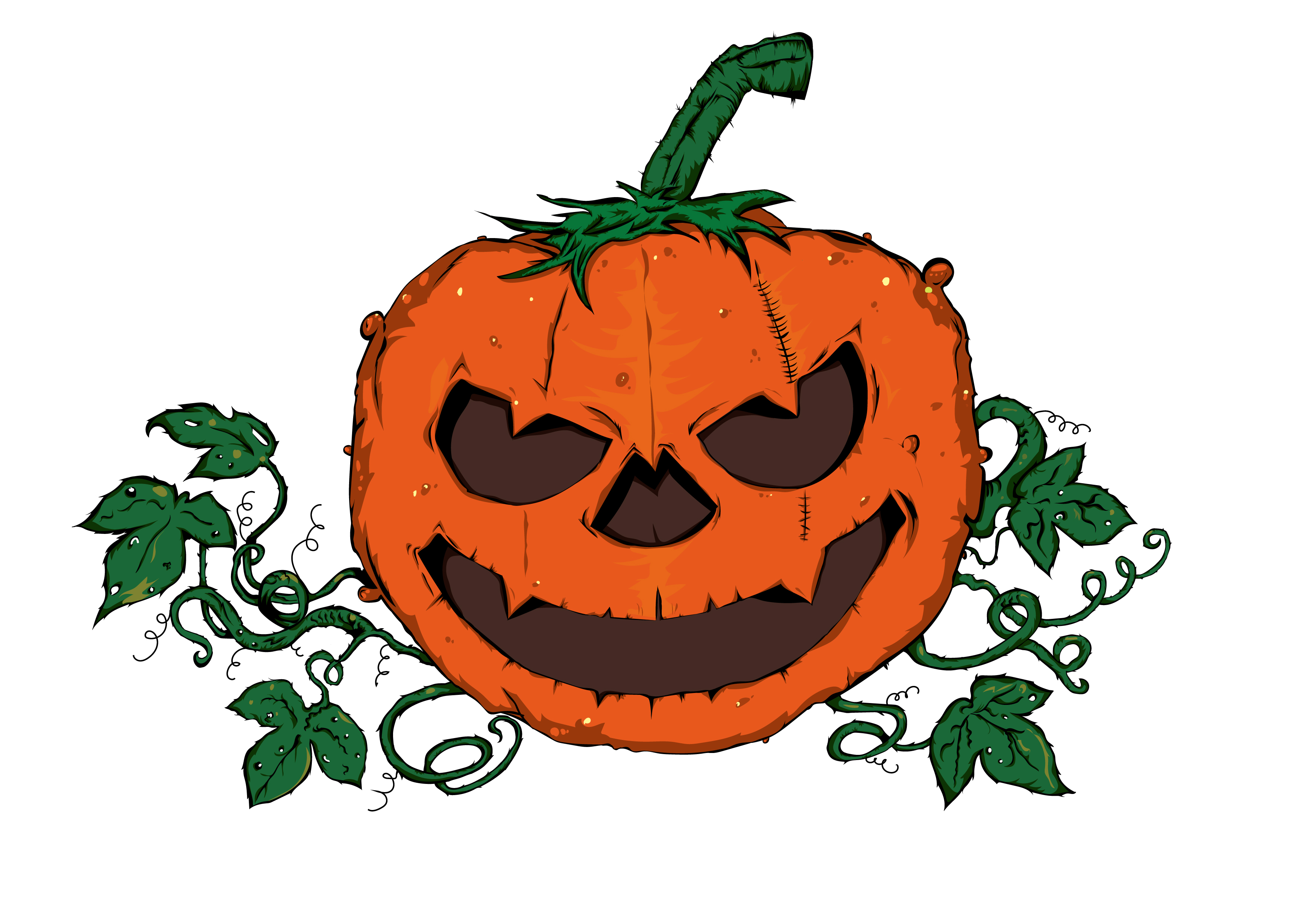 Pumpkin Halloween Graphics On Creative Market   Pumpkin Halloween1 O 