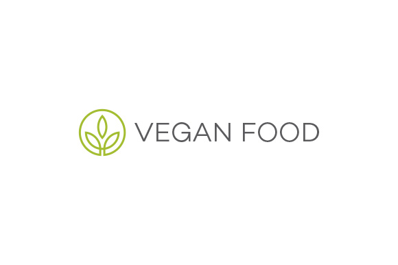 Vegan Food Logo ~ Logo Templates on Creative Market