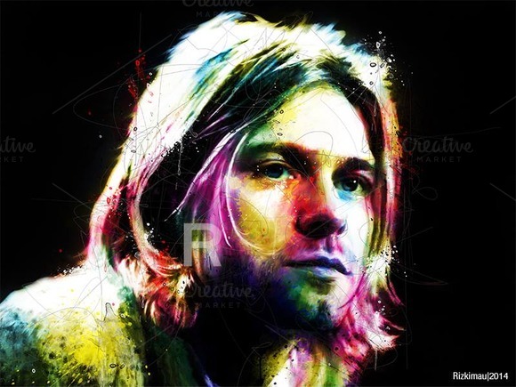 Kurt Cobain In POP Art Kurt Cobain In POP Art