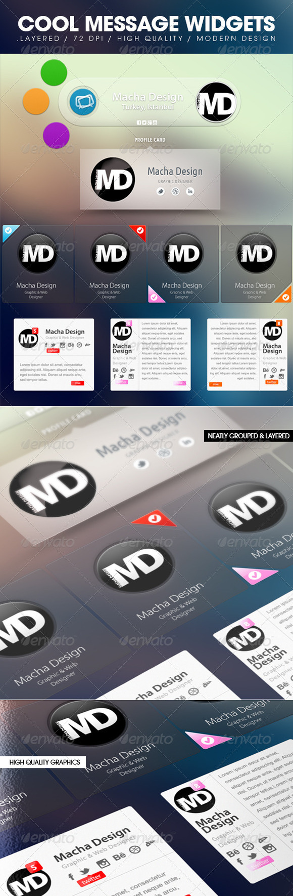 Cool Message Widget Cool Message Widget