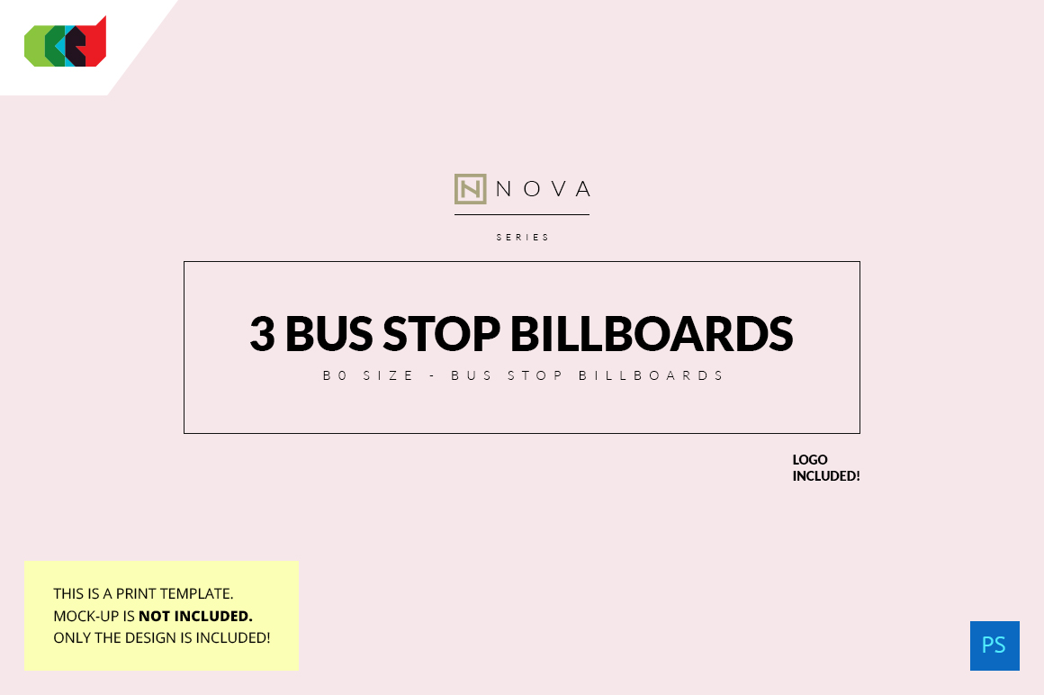 Nova Series - Bus Stop Billboards ~ Flyer Templates on Creative Market