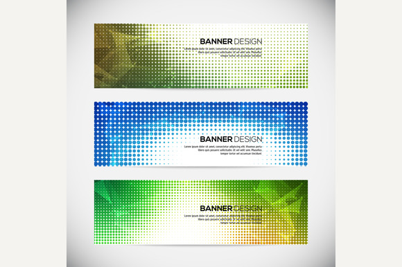 A Set Of Modern Vector Banners A Set Of Modern Vector Banners