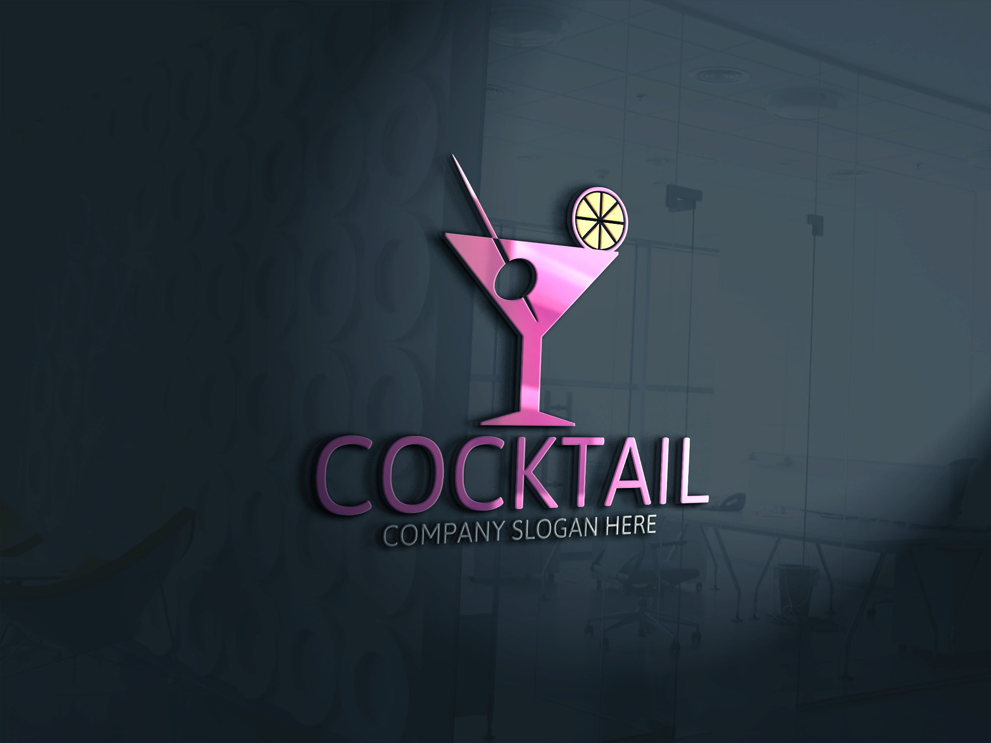 Cocktail Bar Logo ~ Logo Templates On Creative Market 6071