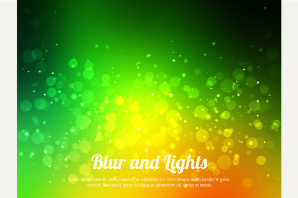 Abstract Green Bokeh Background Abstract Green Bokeh Background