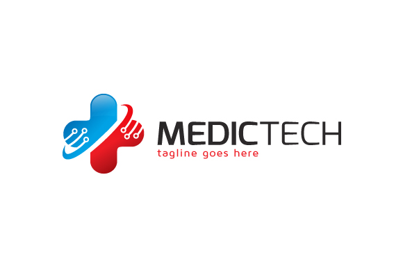 Medical Technology Logo Template ~ Logo Templates on Creative Market