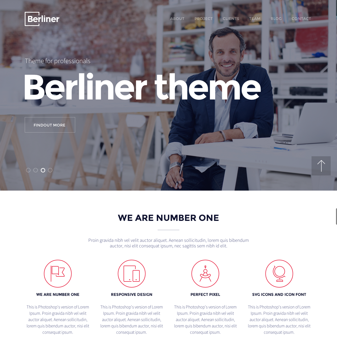 BERLINER - Creative Wordpress Theme - Business - 1